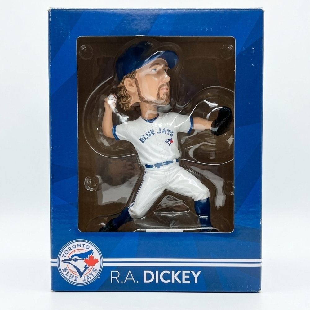 Toronto Blue Jays R.A. Dickey Bobblehead - Blue and White